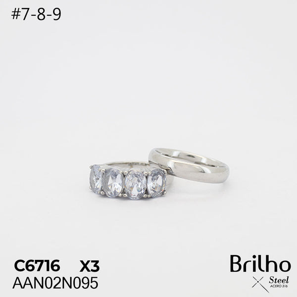 AAN02N095 ANILLO PQX3 #7-8-9