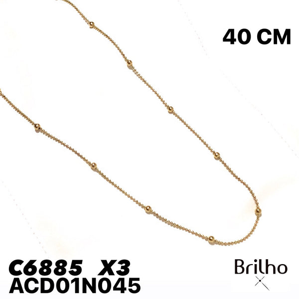 ACD01N045 CADENA PQX3 40 CM