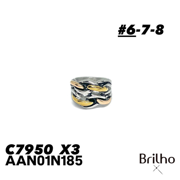 AAN01N185 ANILLO PQX3 #6-7-8