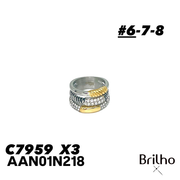 AAN01N218 ANILLO PQX3 #6-7-8