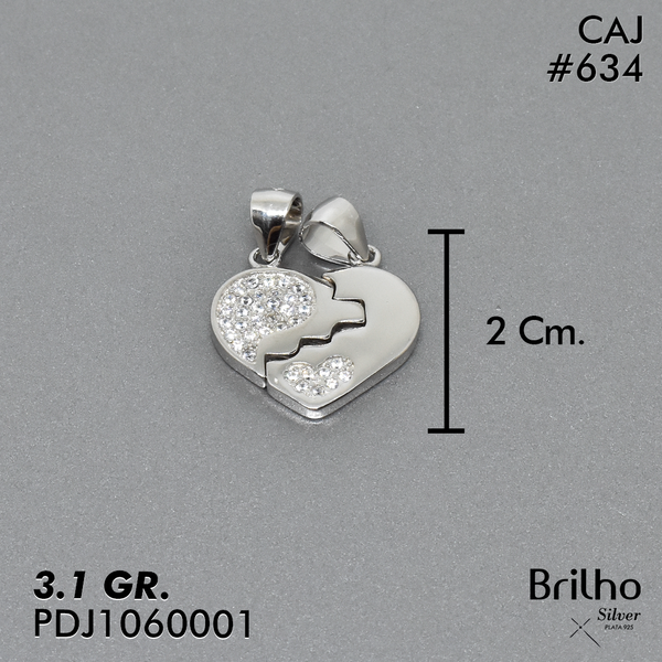 CDJ0634 DIJE CORAZîN PARTIDO RODIO