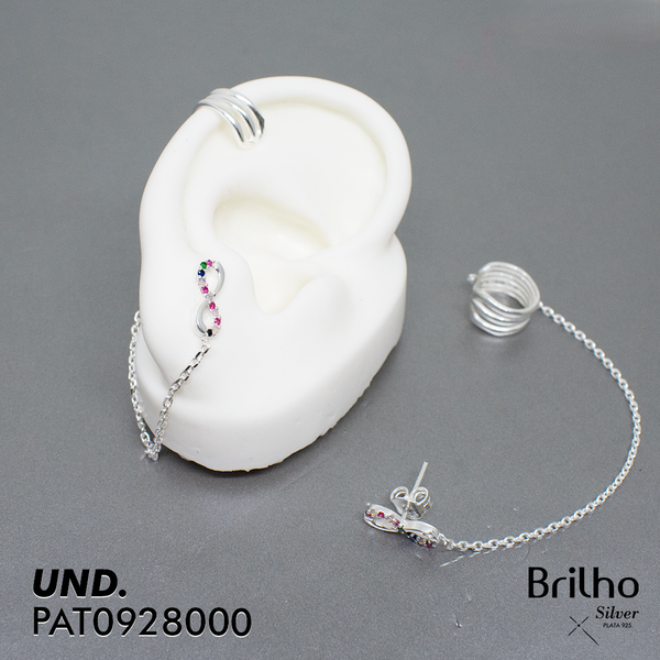 EAR072 EARCUFF INFINITO