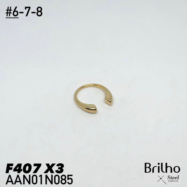 AAN01N085 ANILLO PQX3 #6-7-8