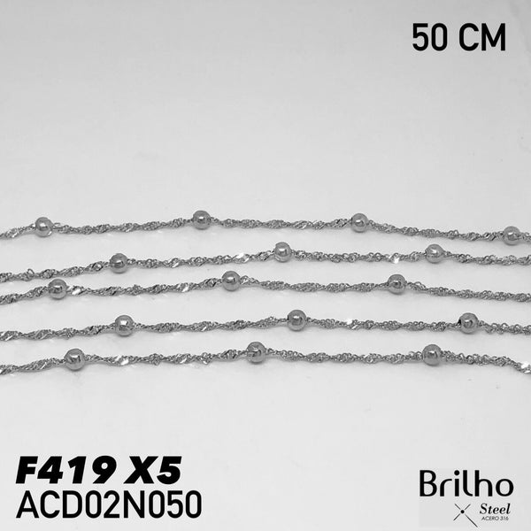 ACD02N050 CADENA 50CM PQX5