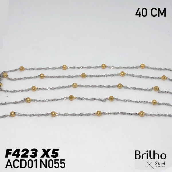 ACD01N055 CADENA 40CM PQX5