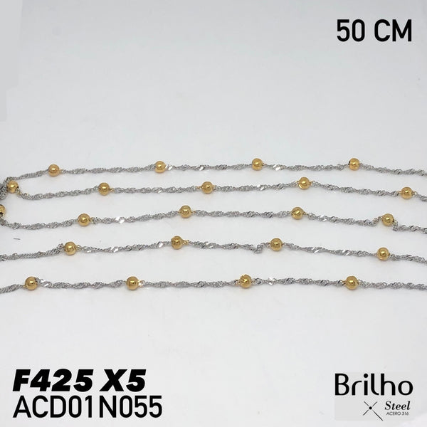 ACD01N055 CADENA 50CM PQX5