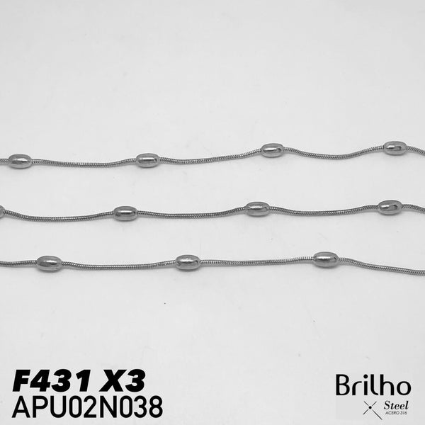 APU02N038 PULSERA 18 CM PQX3