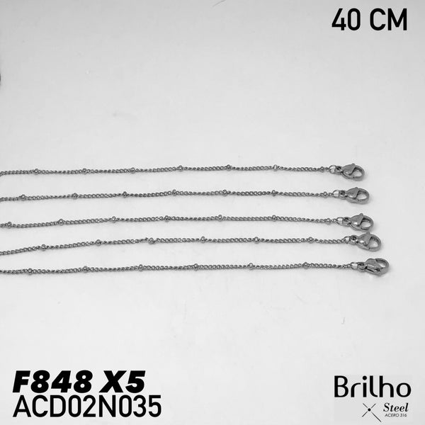 ACD02N035 CADENA 40 CM PQX5
