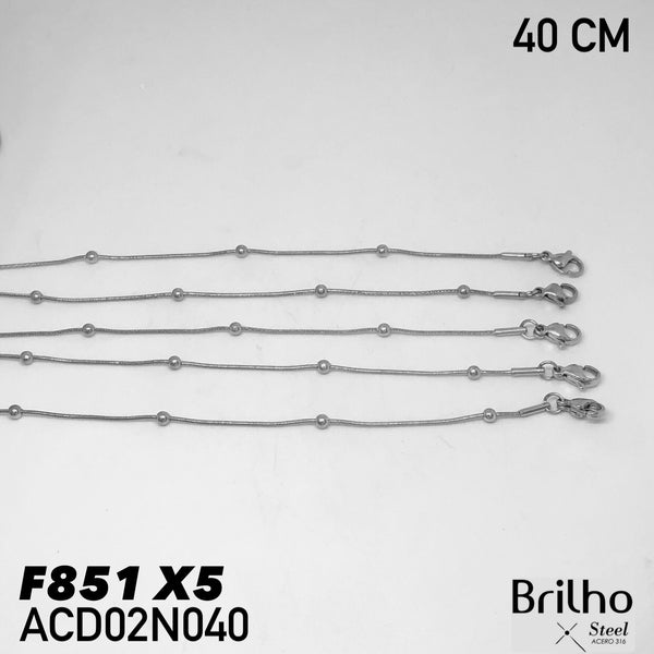 ACD02N040 CADENA 40 CM PQX5