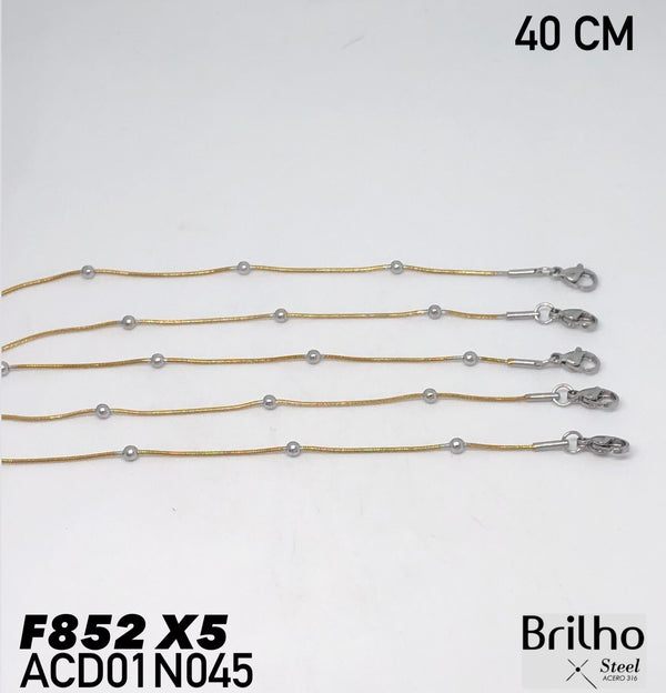 ACD01N045 CADENA 40 CM PQX5