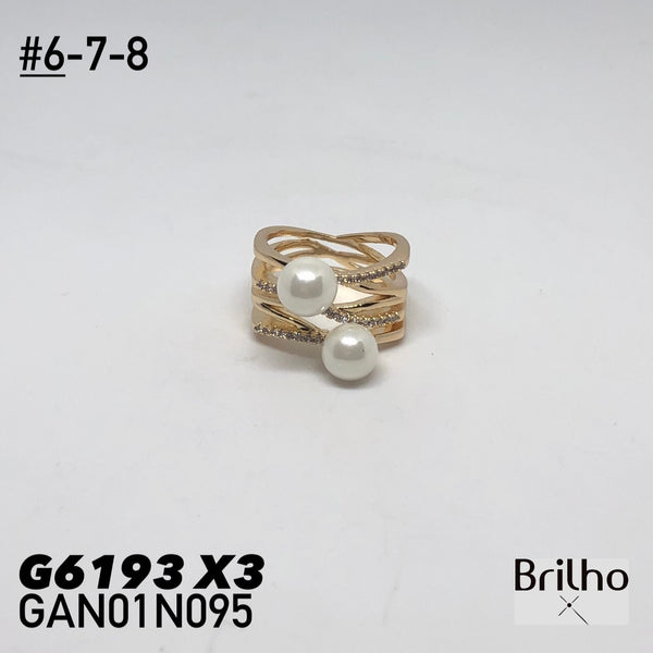 GAN01N095 ANILLO PQX3 #6-7-8
