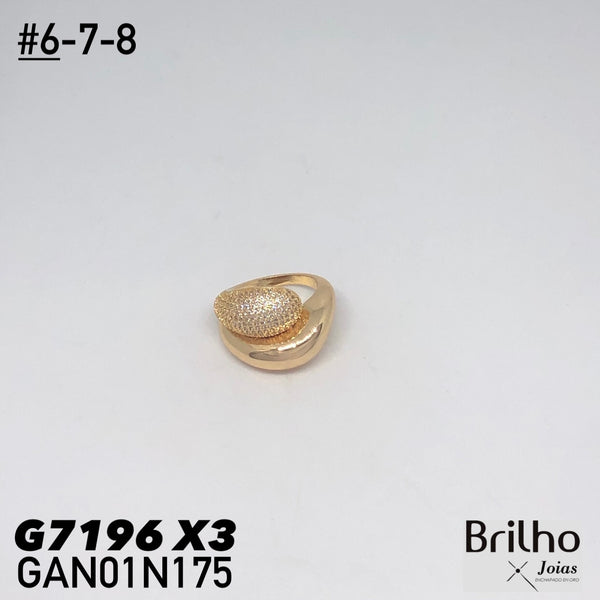 GAN01N175 ANILLO PQX3 #6-7-8