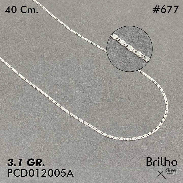 PCD0677B CADENA DELGADA 40CM