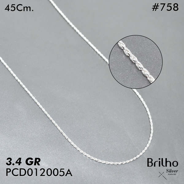 PCD0758 CADENA DELGADA 45CM