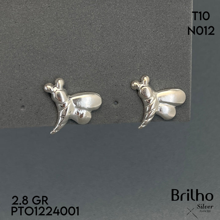 T10N012  ARETE LIBELULA SOLO PLATA