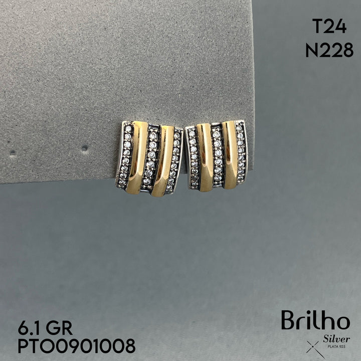 T24N228 TOPO ORO PLATA