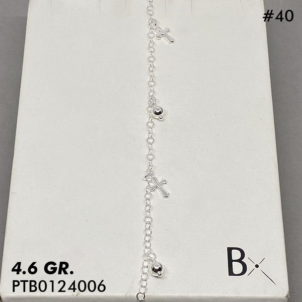 T7N040 TOBILLERA CRUZ Y BALêN