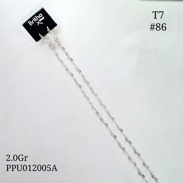 T7N086 TOBILLERA DELGADA CORAZONES