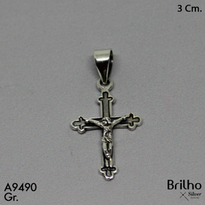 CDJ0012 DIJE CRUZ ENVEJECIDA