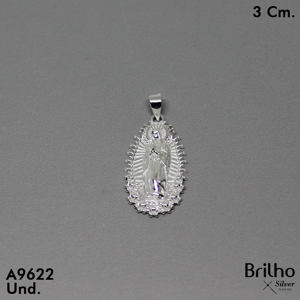 CDJ0385 DIJE GUADALUPE MICROCIRCONES