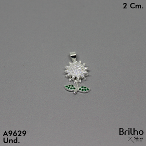 CDJ0423 DIJE GIRASOL MICROCIRCONES