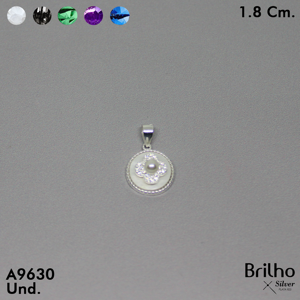 CDJ0424 DIJE FLOR CON PERLA