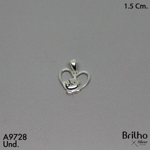 CDJ0131 DIJE CORAZON Y UN PERRITO