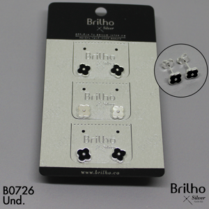 T3N273 TOPO  FLOR PIEDRA NACAR X3