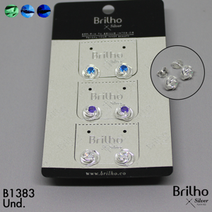 T3N101  TOPO FLOR CON CIRCON X3