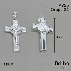 CDJ0935 DIJE CRISTO SAN BENITO ARMADO